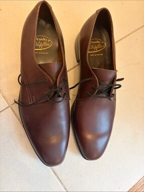 Church's Brown Leather Derby Shoes for Men